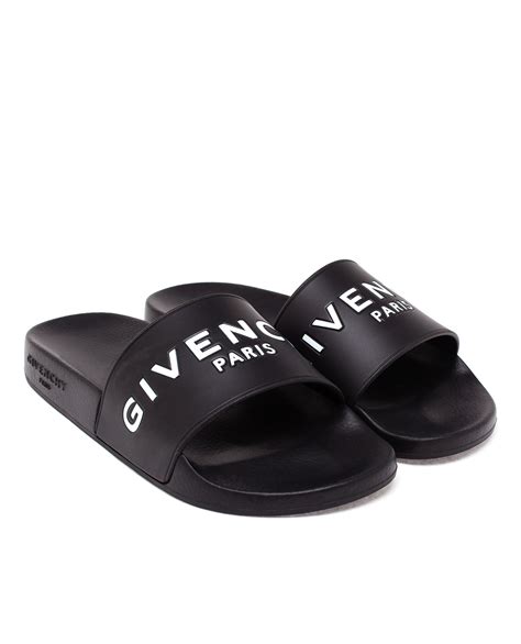 givenchy sliders black and white|givenchy slides cheap.